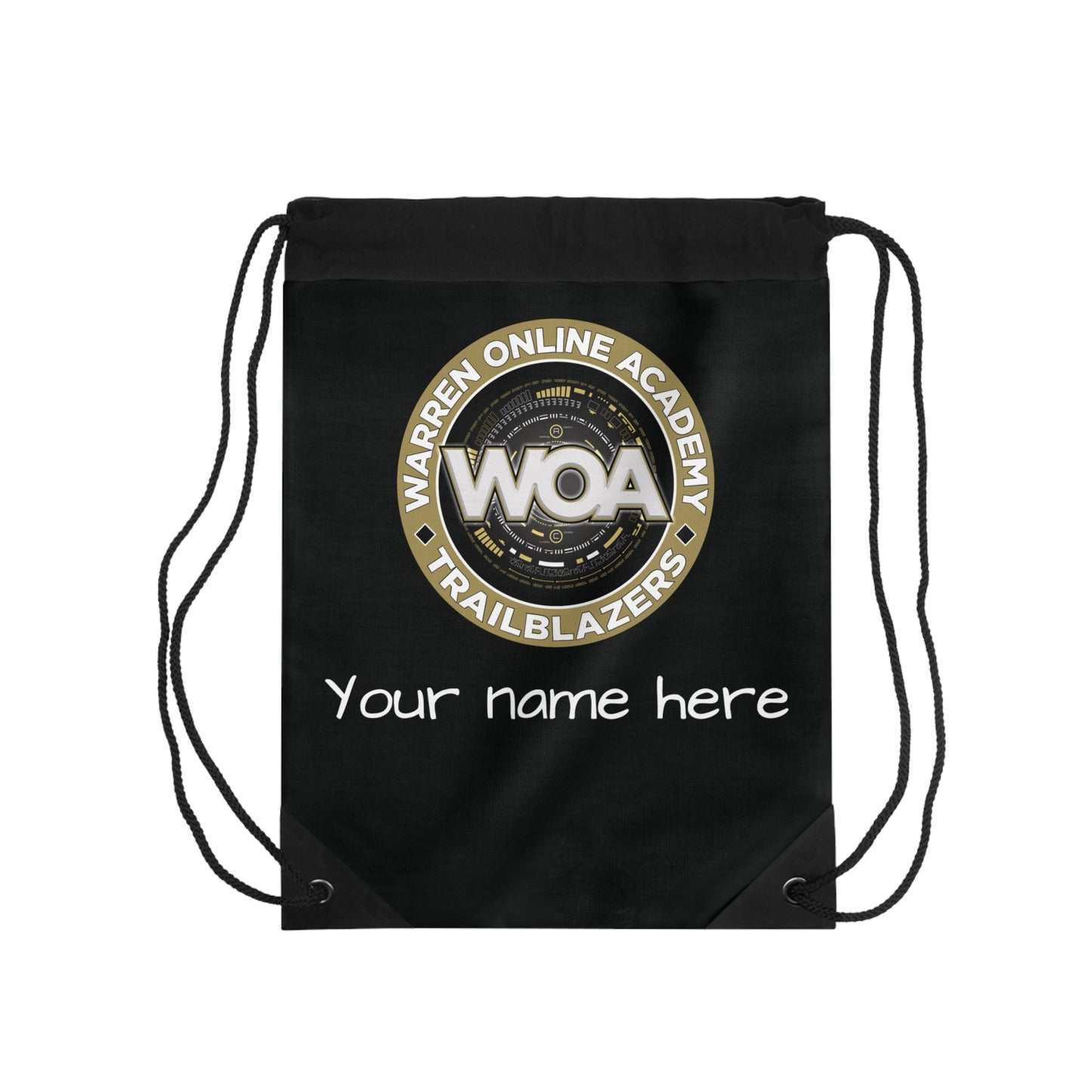 WOA Personalized Drawstring Bag | FREE SHIPPING!