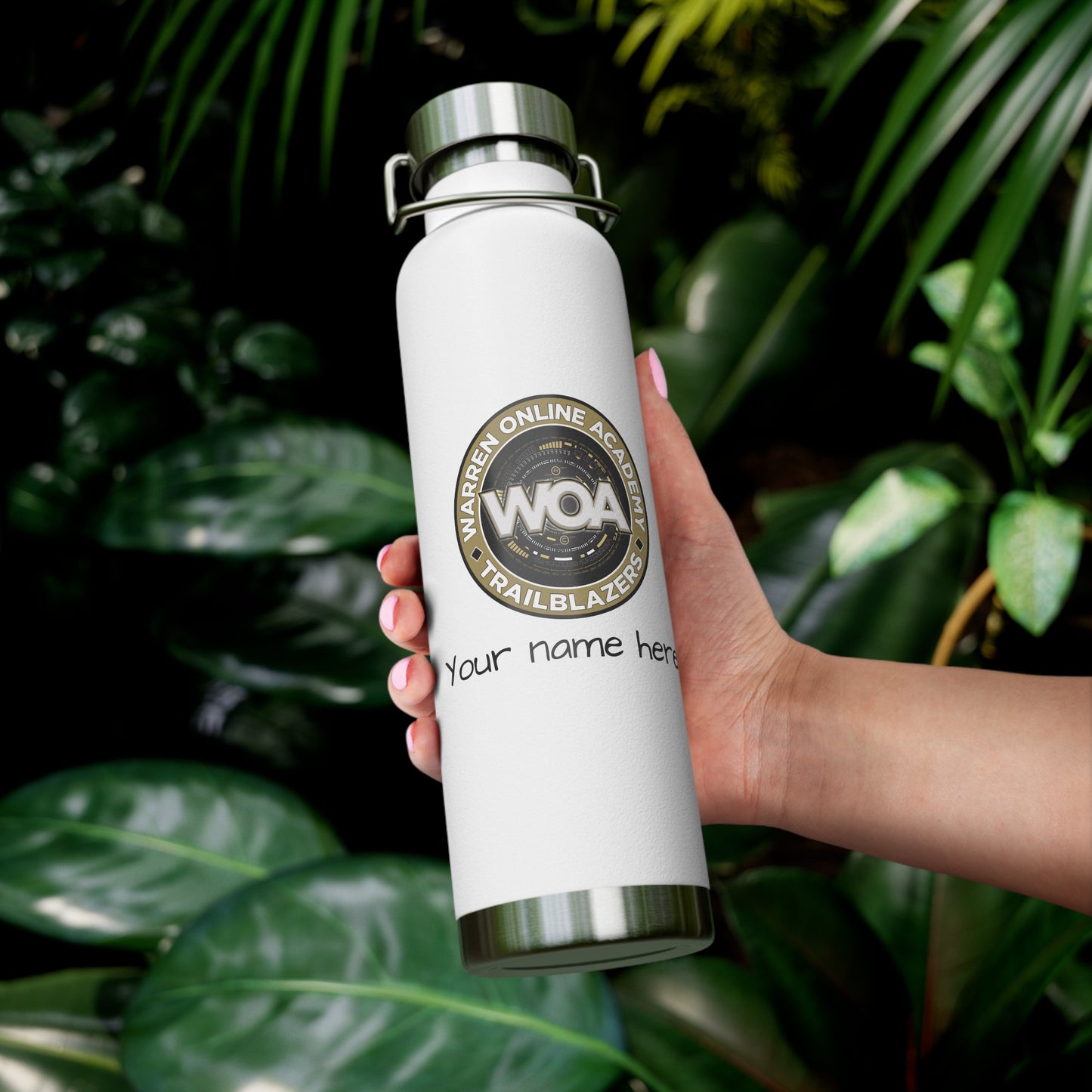 WOA Personalized Copper Vacuum Insulated Bottle, 22oz | FREE SHIPPING!