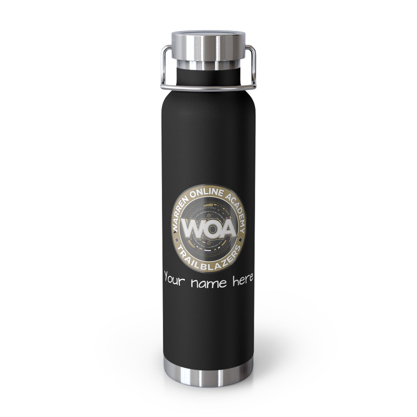 WOA Personalized Copper Vacuum Insulated Bottle, 22oz | FREE SHIPPING!