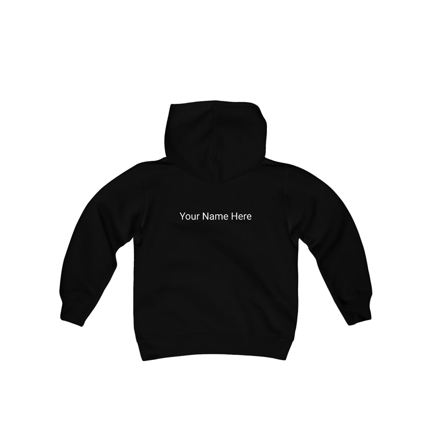 WOA Personalized Youth Heavy Blend Hooded Sweatshirt | FREE SHIPPING!