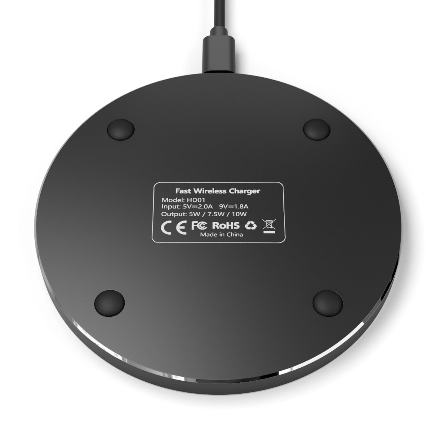 WOA Personalized Wireless Charger with LED Lights | FREE SHIPPING!