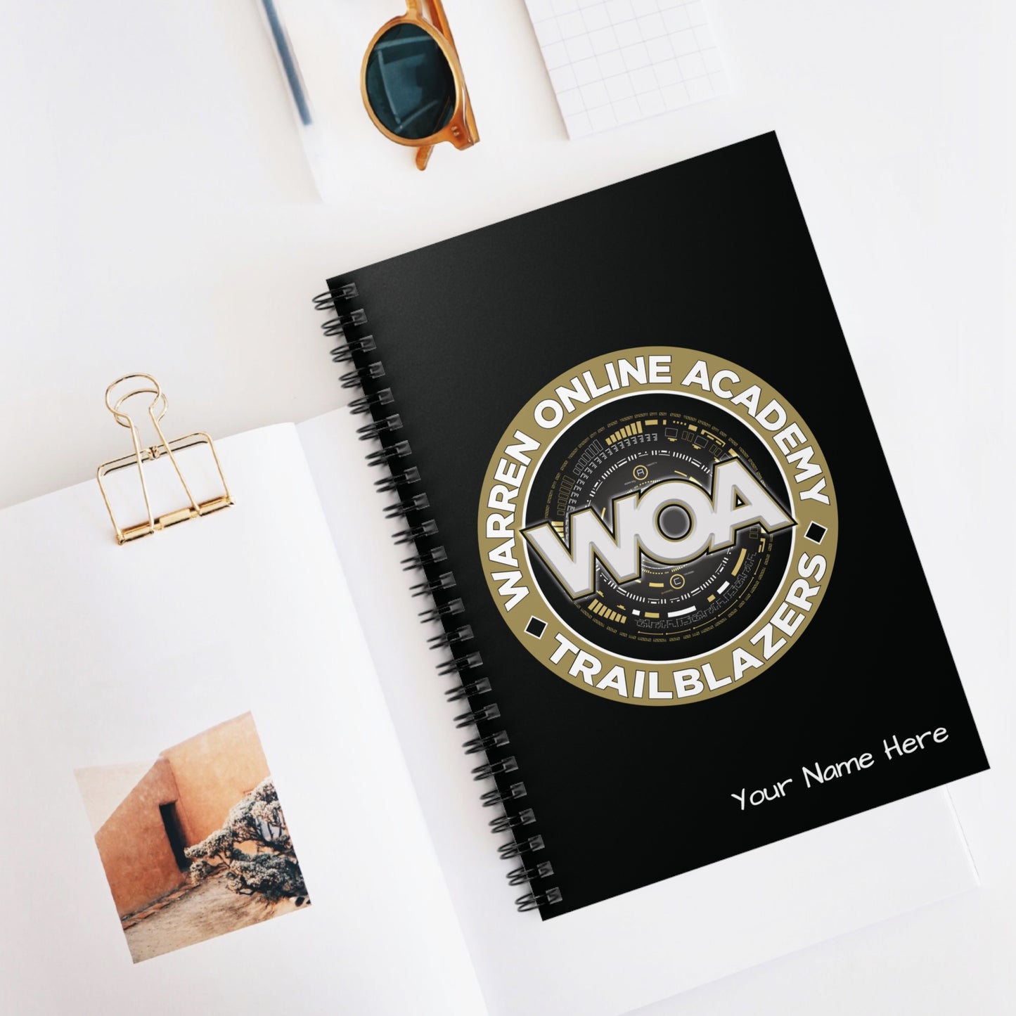 WOA Personalized Spiral Notebook - Ruled Line | FREE SHIPPING!
