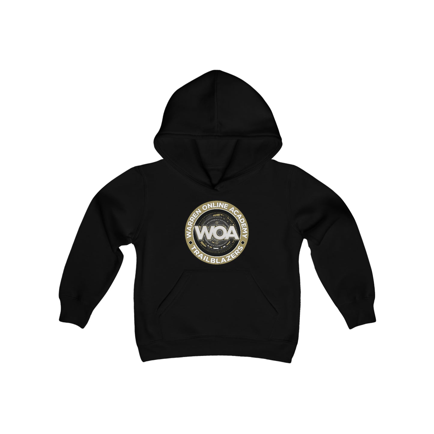 WOA Personalized Youth Heavy Blend Hooded Sweatshirt | FREE SHIPPING!