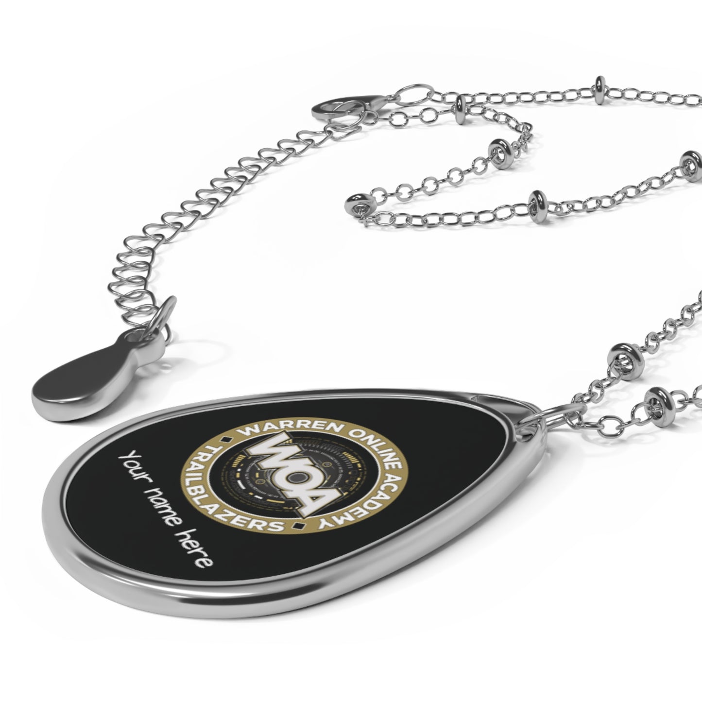 WOA Personalized Oval Necklace | FREE SHIPPING!